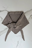 Cashmere Triangle Scarf Taupe