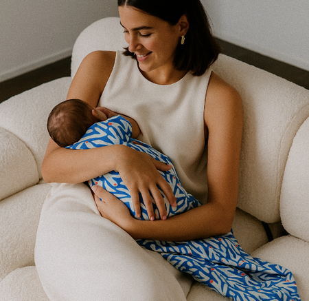 Blanket Swaddle Muslin Coco Grove