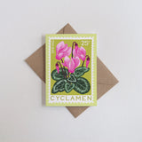 Card Mini Cyclamen