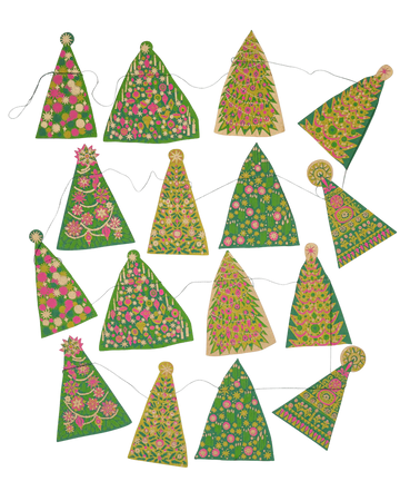 Garland Midcentury Trees