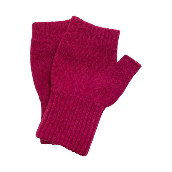 Wrist Warmers Lambswool Magenta