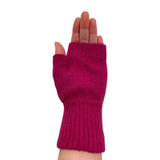 Wrist Warmers Lambswool Magenta