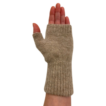Wrist Warmers Lambswool Oat