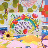 Birthday Card Blooms