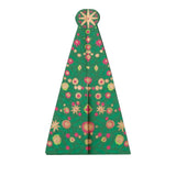 Christmas Card Pop Up Patterned Tree