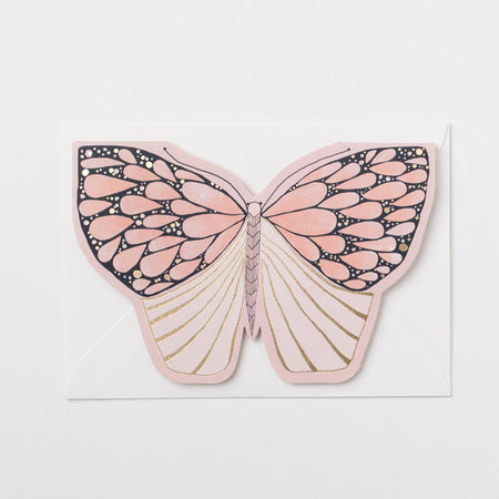 Card Pink Moth