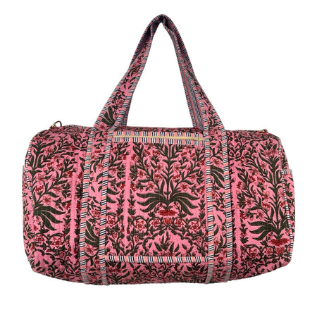 Duffle Bag Pink Vine