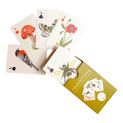 Playing Cards Flora And Fauna