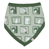 Bib Portraits On Green