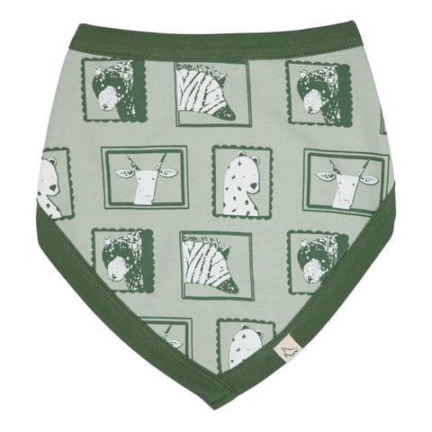 Bib Portraits On Green