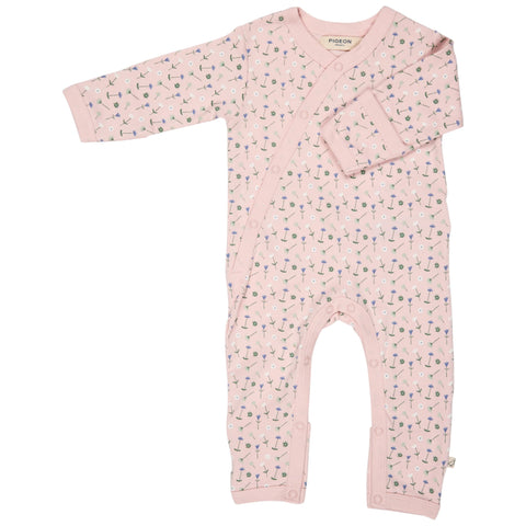 Romper Flowers Pink