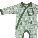 Romper Portraits On Green