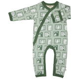 Romper Portraits On Green