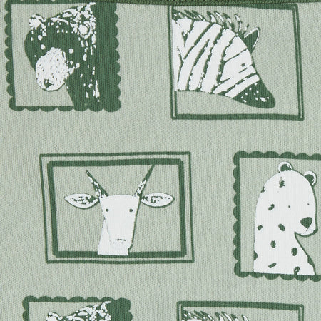 Romper Portraits On Green