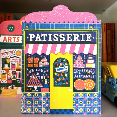 Card Die Cut Patisserie