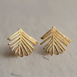 Stud Earrings Fir Botanical