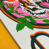 Risograph Print A3 Love Is Power