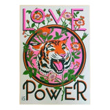 Risograph Print A3 Love Is Power