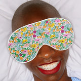 Eye Mask Lavender Liberty Print Poppy Forest
