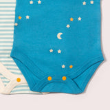 Baby Bodysuit Set of 2 Organic Cotton Dawn