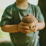 Acorn Rattle Organic Cotton