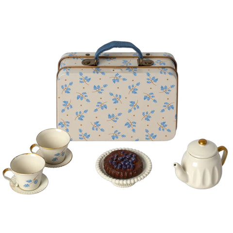 Maileg Afternoon Treat Mouse Blue Madelaine