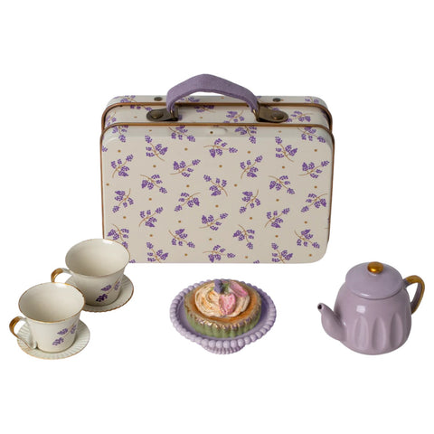 Maileg Afternoon Treat Mouse Purple Madelaine