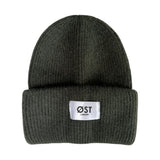 Hat Beanie Angora Khaki