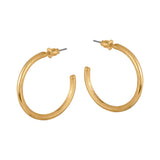 Hoop Earrings Anthonia Gold Silver Plated