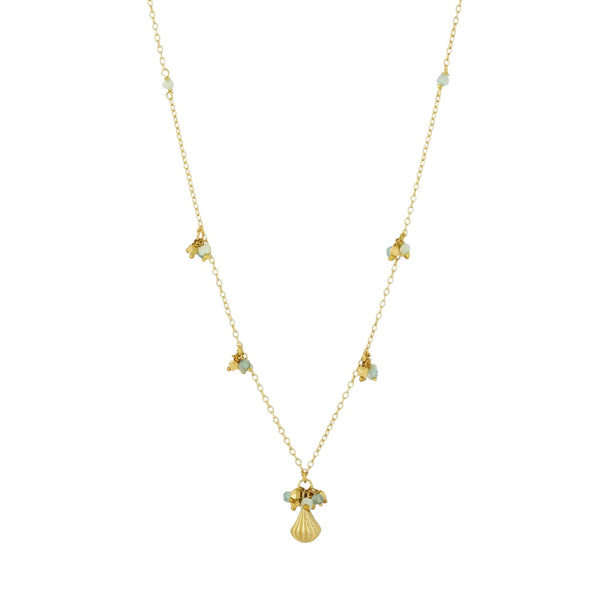 Necklace Ash Aqua