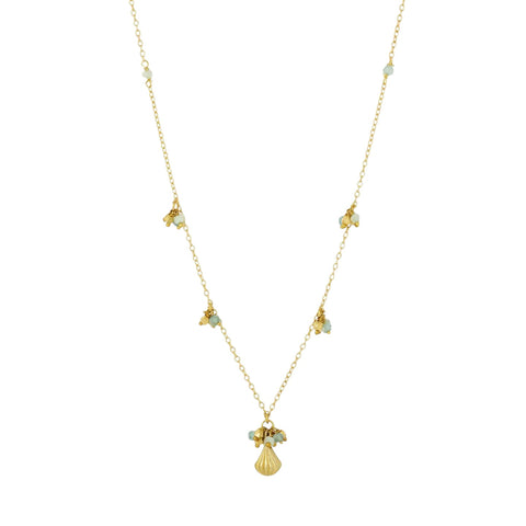 Necklace Ash Aqua