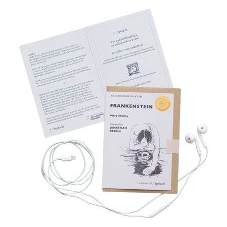 Audiobook Card Mary Shelley’s Frankenstein