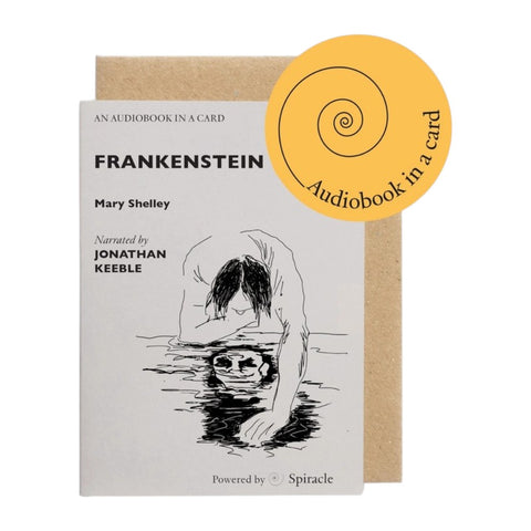 Audiobook Card Mary Shelley’s Frankenstein