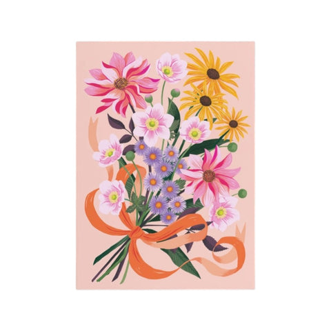Birthday Card Autumn Bouquet