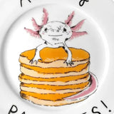 Plate China Axolot of Pancakes
