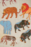 Garland Sewn Paper Safari Animals Sewn