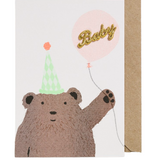 New Baby Card Bear