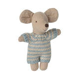 Baby Mouse in Carry Cot Blue