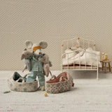 Baby Mouse in Carry Cot Rose