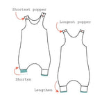 Romper Organic Cotton Beige Banana