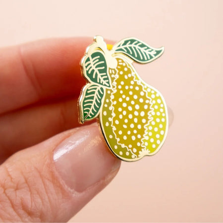 Pear Enamel Pin