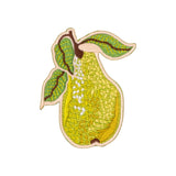 Patch iron On Embroidered Pear