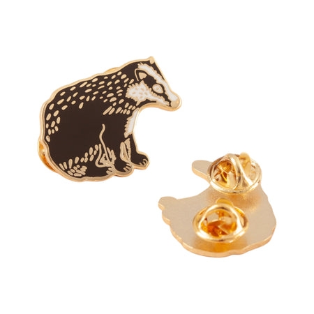 Badger Enamel Pin