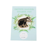 Badger Enamel Pin