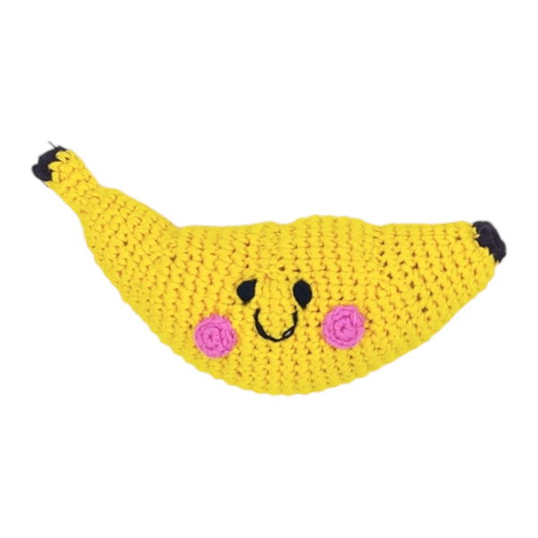 Banana Rattle Organic Cotton