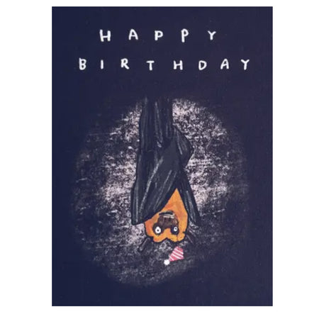 Happy Birthday Card Bat