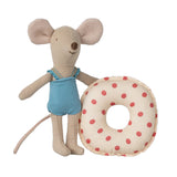 Beach Mouse With Float Little Sister Red Dot