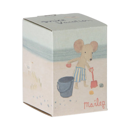Maileg Beach Set Mouse Shovel Bucket Shells