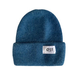 Hat Beanie Angora Petroleum