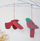 Ornaments Paper Hanging Birds